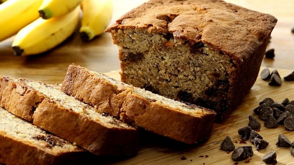 Banana Chocolate Chip Bread Recipe (with CBD)